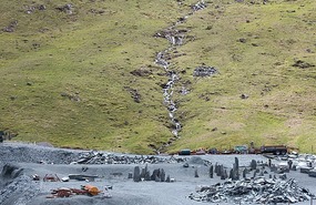 Honister Slate Mine on the pass