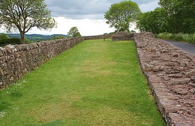 Hadrian's Wall remains