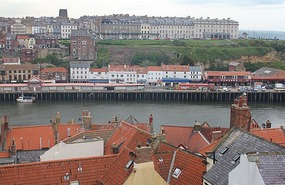 Whitby from the hill