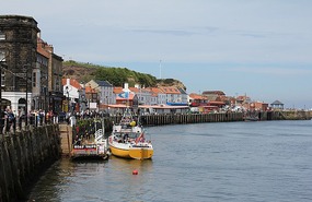 Along Pier Road, Whitby