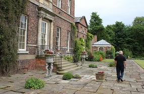 In front of Sutton Park House