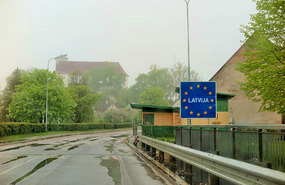 Back into Latvia