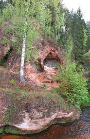 Lustuzis Caves near Ligatne