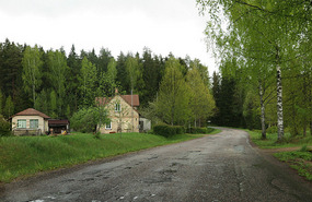 Road into Gauja National Park