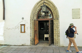 Holy Spirit Church door