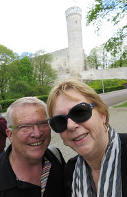 Near the tower