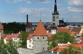 View from Patkul Lookout on the wall