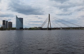 Vansu Bridge, Riga