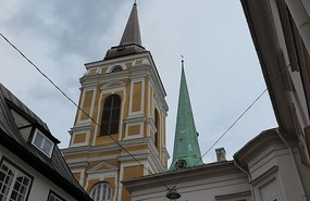 Yellow church