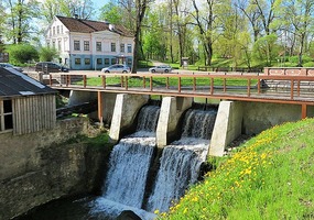Bridge near Venta River