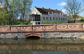 Canal near Venta River at Kuldiga
