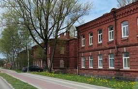 Empty buildings in Liepaja