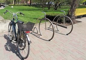 Nice bike racks