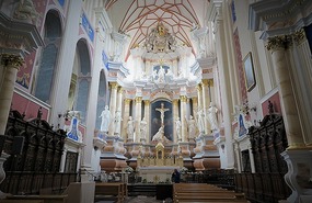 Inside Cathedral of St Peter-Paul