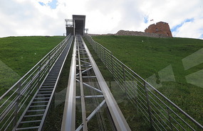 The Funicular up to the castle