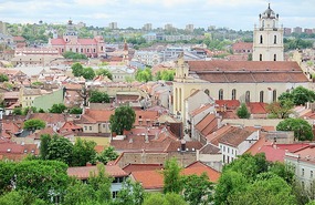 Vilnius from the Castle