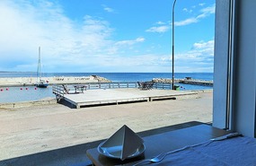 View from restaurant