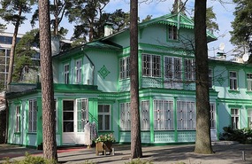 Green Dzintari house