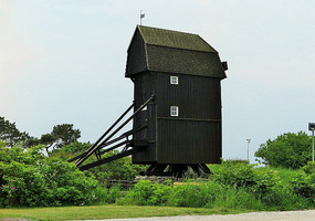 Old mill at Skanor, Sweden