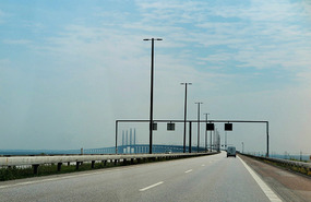 On the Oresund bridge
