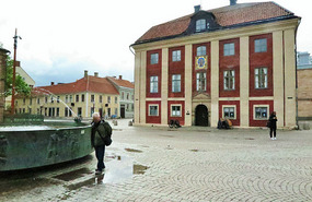 Town square in Jonkoping