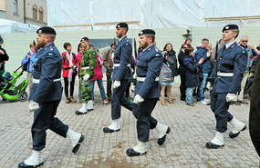 Palace guard after changing of guard