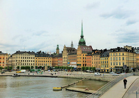 View of city from Gamla Stan