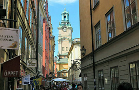 View of Storkyrkan