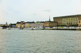 View to Parliament House from Skeppsholmen