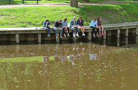Fyrisan River in Uppsala