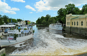 Uppsala and Fyrisan River