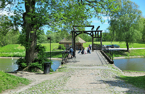 Drawbridge entry to Fredrikstad