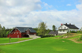 More white houses here than in Sweden