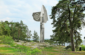 Picasso sculpture in Kristinehamn