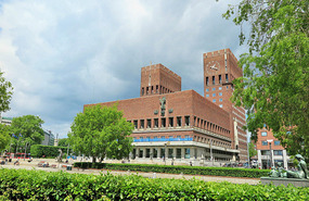 City Hall from the water side
