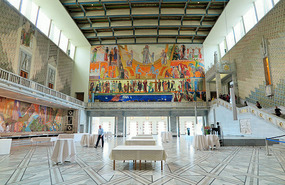 The Great Hall- where Nobel Prizes are presented