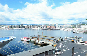 View from Festning of Oslo