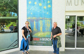 Outside Munch Museet