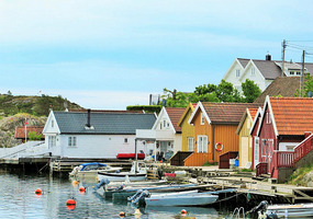 Flekkeroy boatsheds