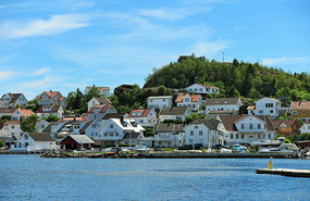 Kragero, one of the 'white' towns