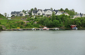 View from Tregde cabins