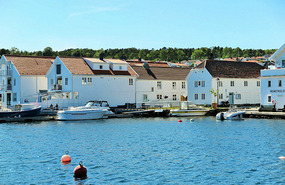 White houses, Lillesand
