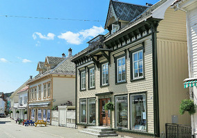 Old town, Flekkefjord