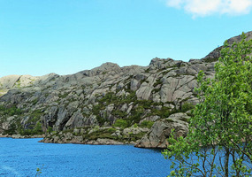 Water, rock, ....
