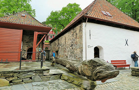 Old warehouses in Bryggen