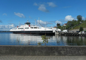 The ferry from Stavanger to Tau