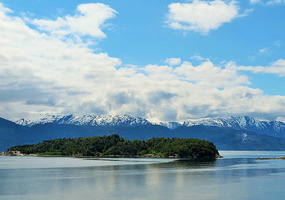 Driving along Fykesund
