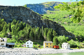 Large flood last year has left damage