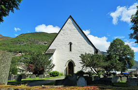 Vangen Church, Aurland (from 1202)