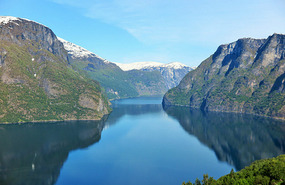 Calm fjord
